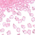 DOMESTAR Pink Fake Ice, Plastic Crystals Gems, Vase Fillers DIY Craft Makeup by DOMESTAR