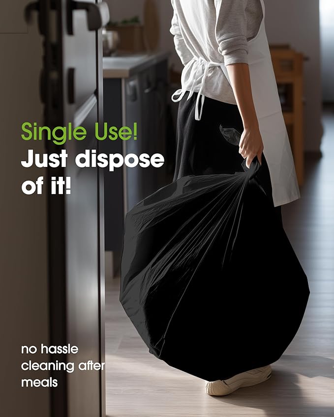Pureegg Plastic Table Cloth Disposable 10 Pack, 54 x 132 Inch Table Cloths - Image 5