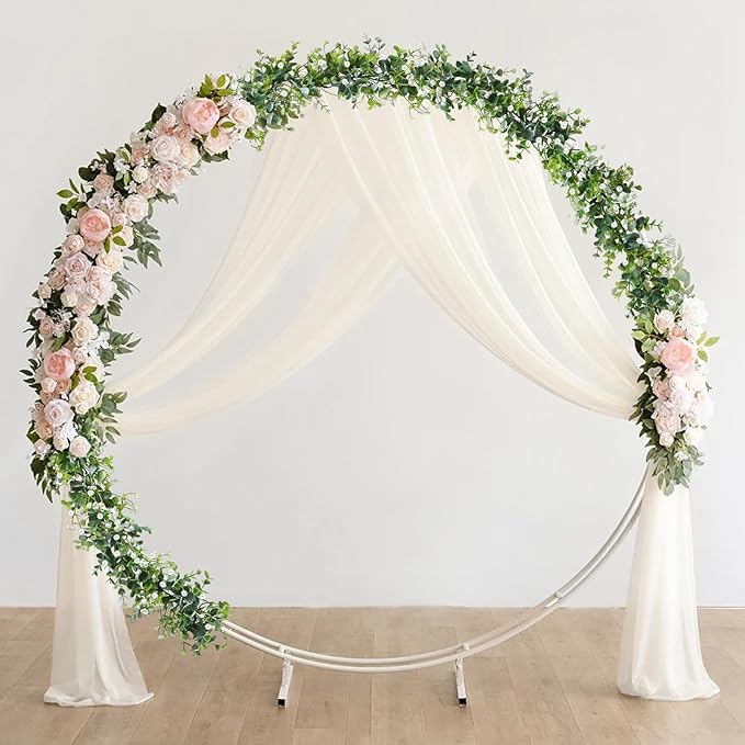 SOMYTING Artificial Eucalyptus Garland 2 Packs 6Ft Faux Eucalyptus Garlands - Image 6