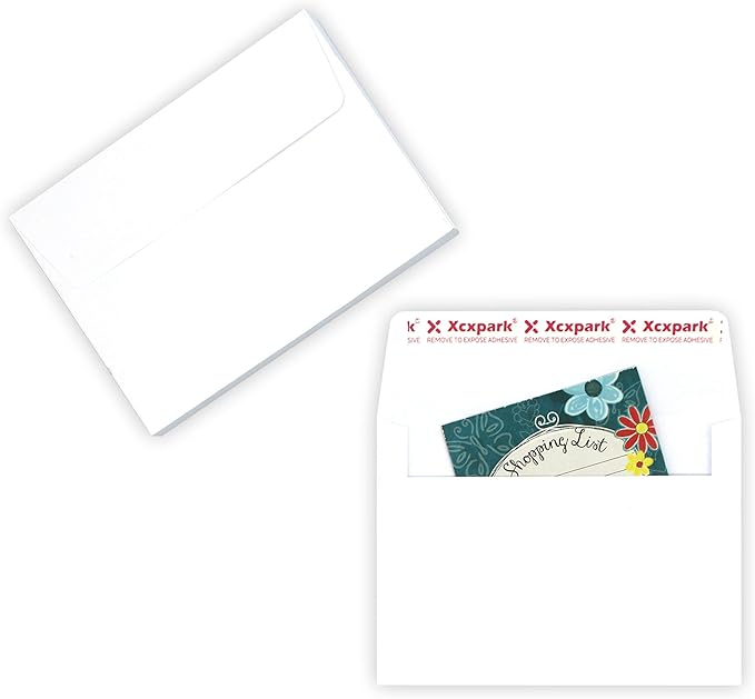 200 Qty Printable A7 Invitation Envelopes 5.25X7.25 inches Cards, Self Seal - Image 9