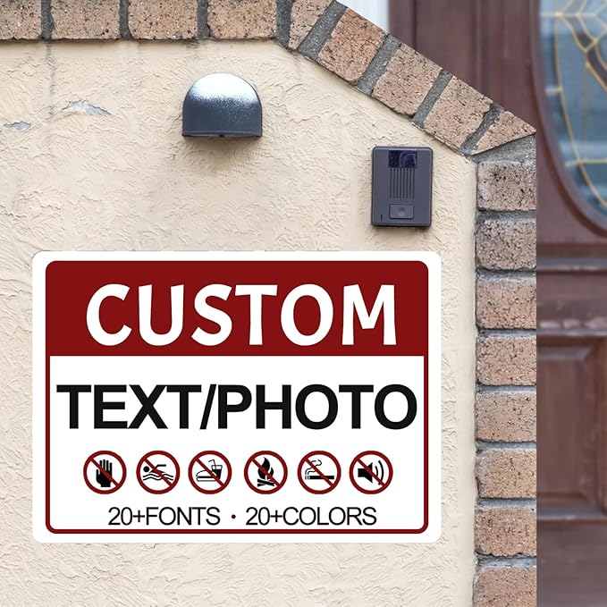 Custom Signs Outdoor Metal, Personalized Street Sign, Create Your Own - Image 4