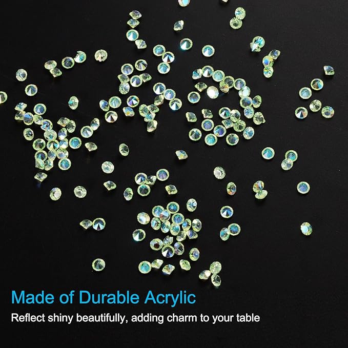 PATIKIL 14000Pcs Wedding Table Scatter Confetti Crystals 3mm Acrylic Diamonds - Image 3
