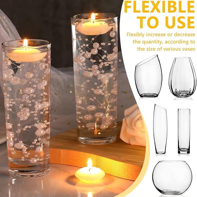 50 PCS Artificial Floating Beads - Image 4