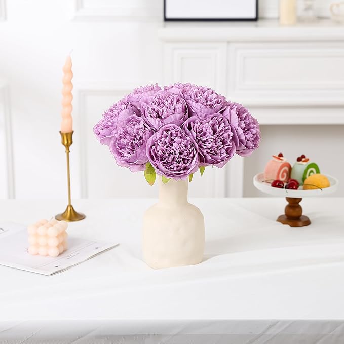 U'Artlines Artificial Peony Silk Flower - Image 7