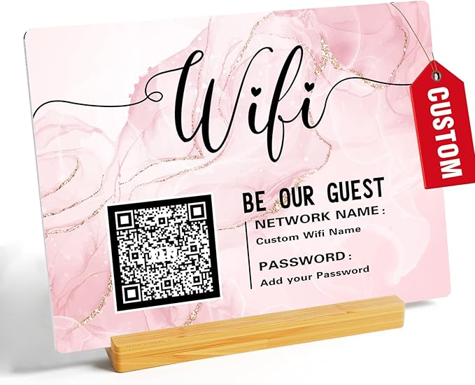 Personalized Custom Metal QR Code Sign Venmo Cashapp Scan to Pay by Personalizedgifts