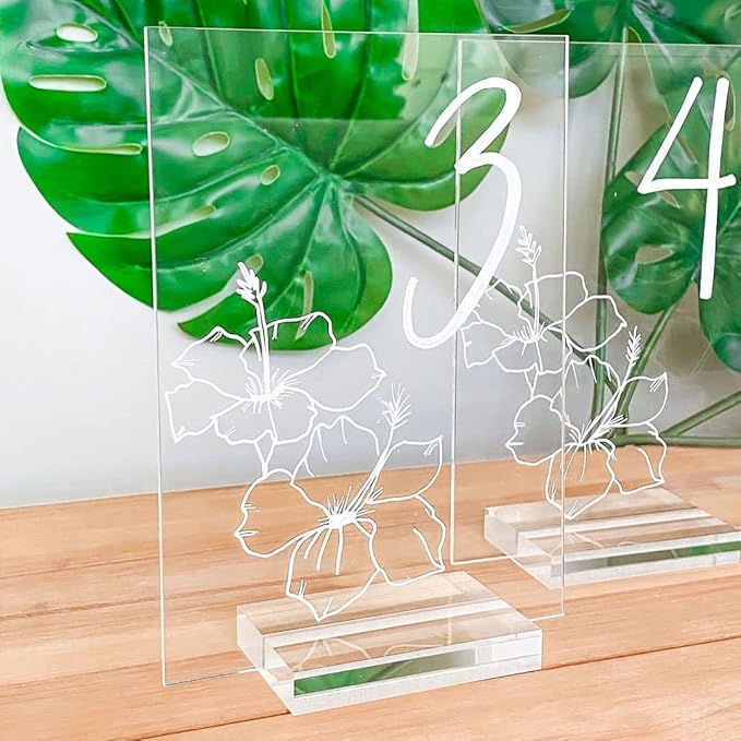10 Pack Clear Blank Acrylic Sign - Image 7