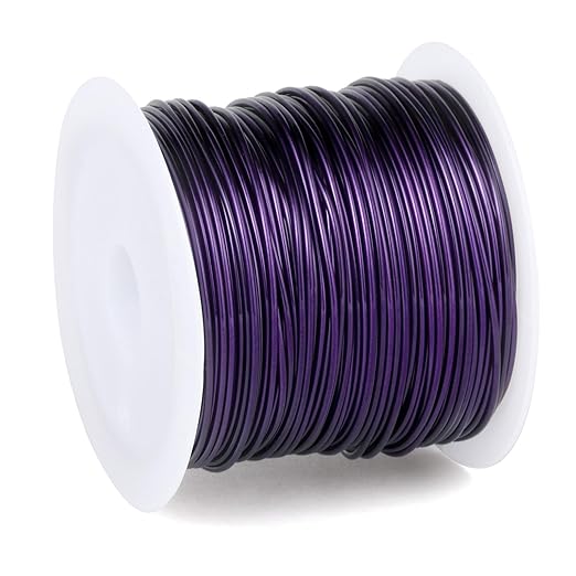 164FT Jewelry Wire 22 Gauge Tarnish-Resistant Copper Beading Wires Roll Bulk by Cadikez