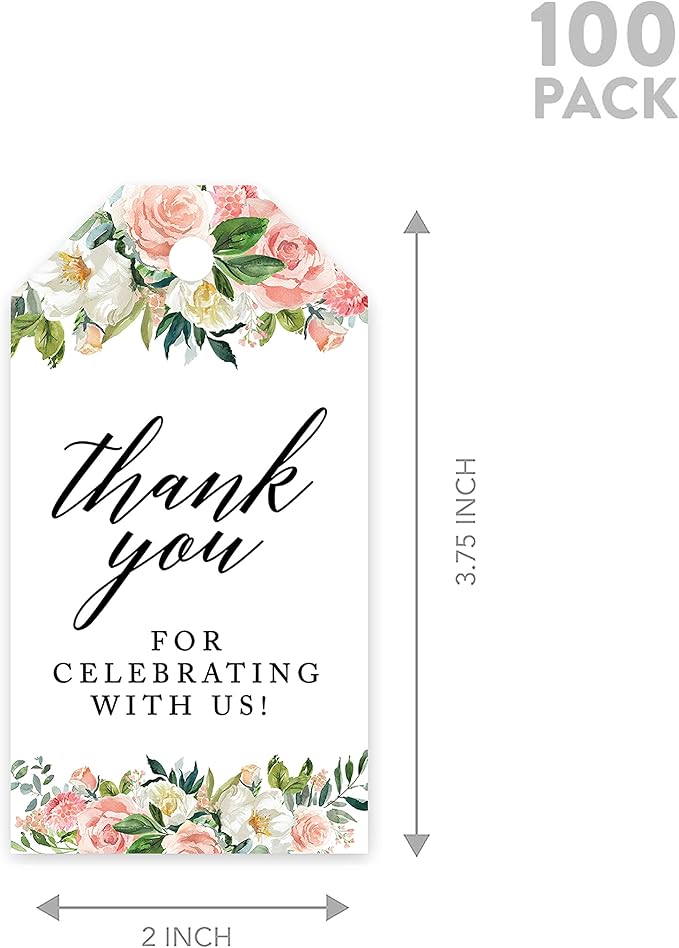 Andaz Press 100-Pack Thank You for Celebrating - Image 5