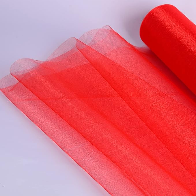 Crystal Organza Fabric Tulle - Image 2
