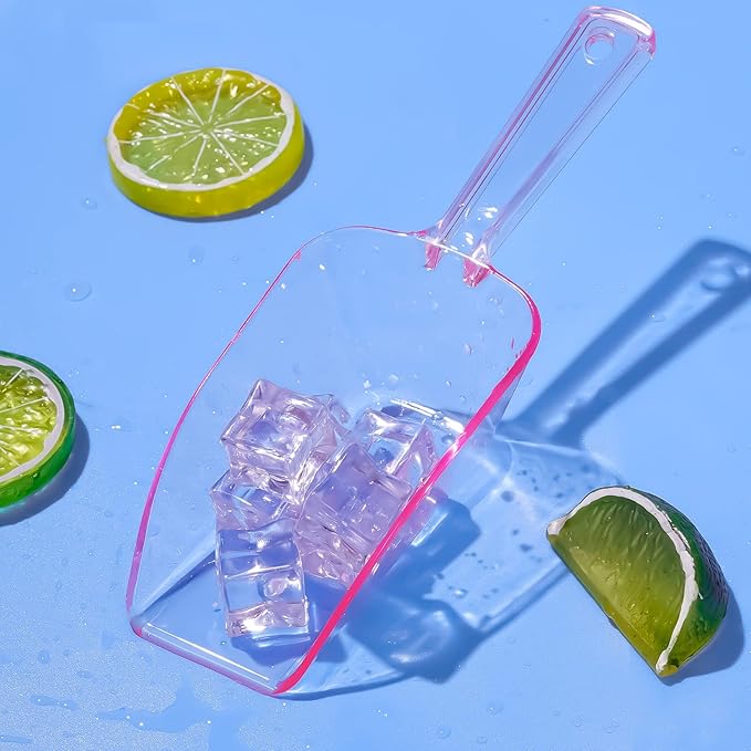 Ice Scoop for Freezer, Acrylic Multi-purpose Kitchen Scoop for Party Wedding - Image 3