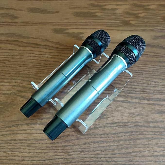 Microphone stand, transparent acrylic microphone base, microphone display stand - Image 6