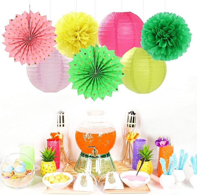Hawaiian-Summer Beach Pool Party-Decorations Streamers - Image 7