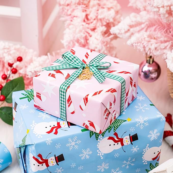 LeZakaa Christmas Wrapping Paper - Image 5