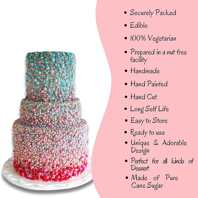 Confect Pearl Sprinkles | Edible Disco Ball Sprinkles - Image 7