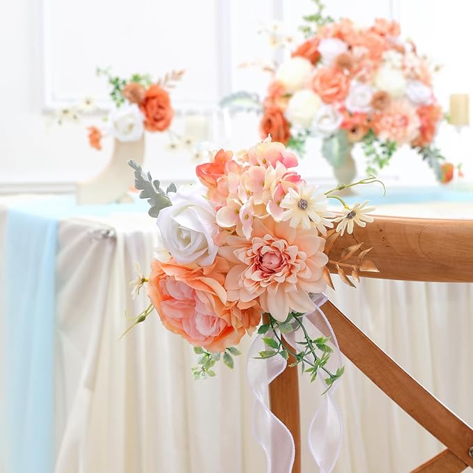 Artificial Flowers Combo for DIY Wedding Bouquets Combo Centerpieces - Image 4