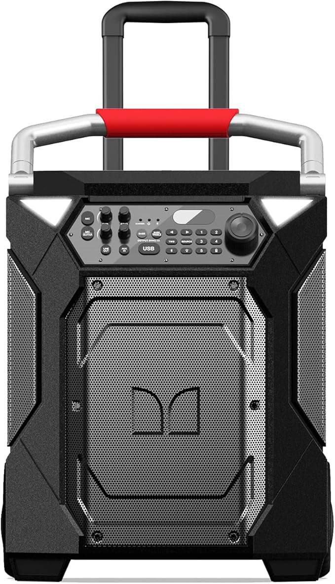 Monster Rockin’ Roller 360 Indoor/Outdoor Portable Bluetooth Speaker | Up to by Monster
