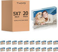 TWING 20 PACK 5 x 7 Inch Acrylic Picture Frame, 7 x 5 Acrylic Photo Frame by TwingRepublic
