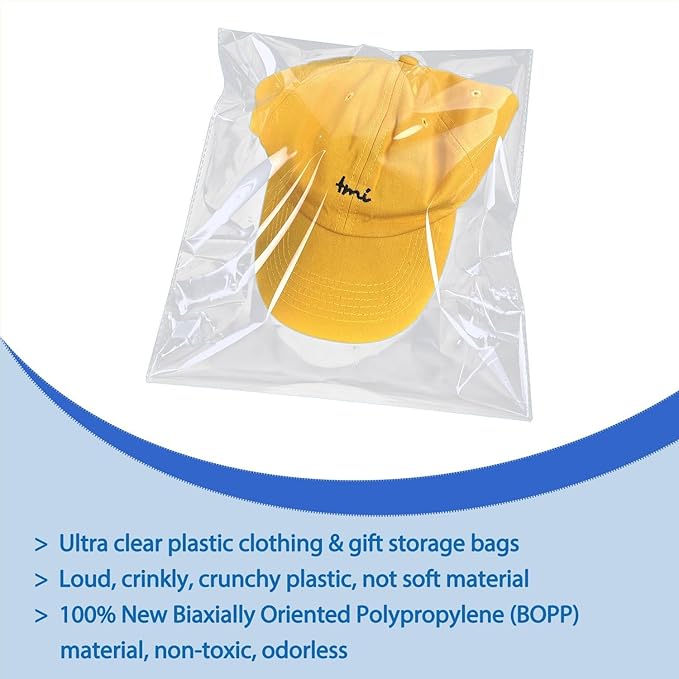 PigPotParty 9"x12" Cellophane Bags, T Shirts, Party Favors, Small Business - Image 6