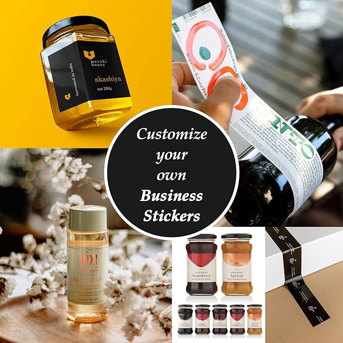 Custom Logo Stickers for Business, Personalised Logo Labels - Image 5