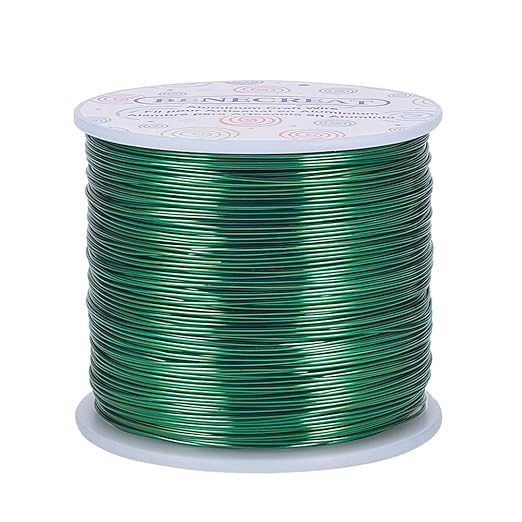 BENECREAT 20 Gauge 770FT Aluminum Wire Anodized Jewelry Craft Making Beading by BENECREAT