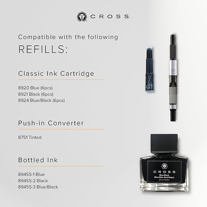 Cross Bailey Refillable Fountain Presented in a Premium Gift Box - Image 7