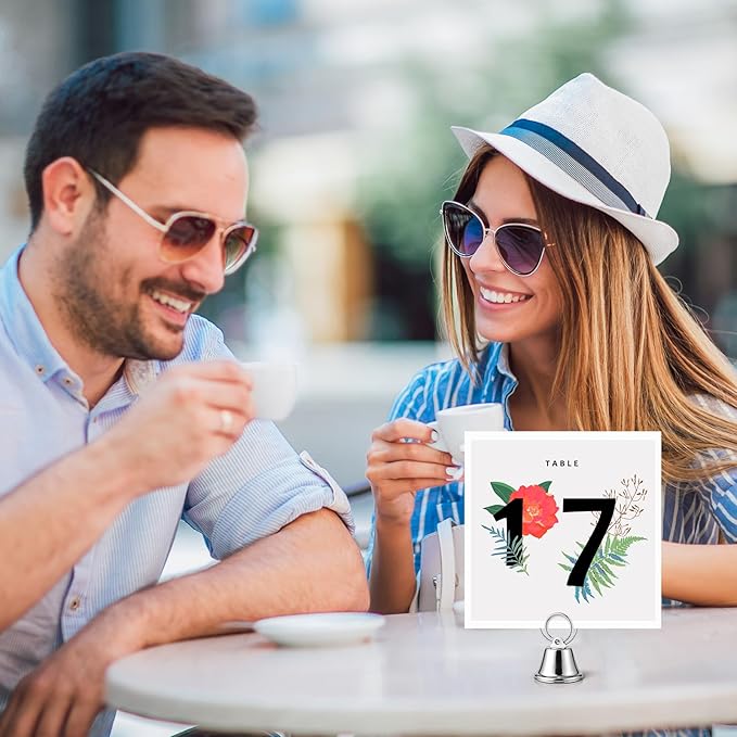 24 Pcs Table Number Holders Place Card Holders - Image 6
