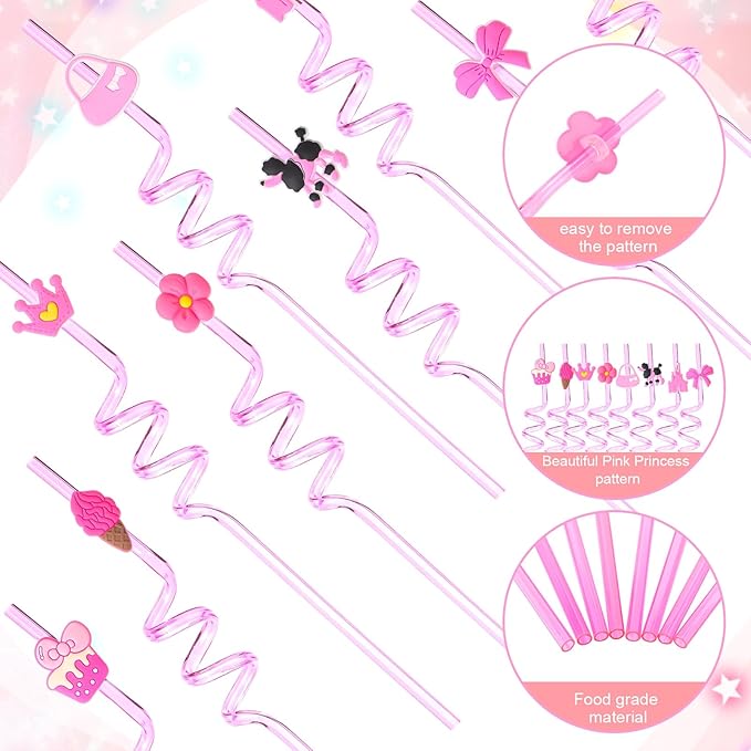 Yungyan 24 Sets Hot Pink Girl Party Favors Goodie Cups - Image 4