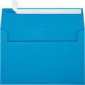 LUXPaper A9 Invitation Envelopes | Peel & Press | 5 3/4" x 8 3/4" | Pool Blue | by LUXPaper