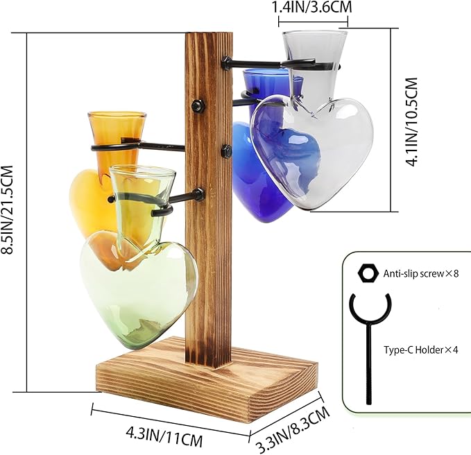 Plants Propagation Stations Plant Terrarium Kit Glass Planters - Image 2