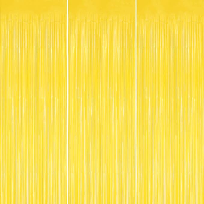 3 Pack Foil Fringe Backdrop by DECOCKRAT