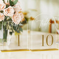 Arch Wedding Table Numbers 1-10 by Unknown