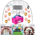 Balloon Arch Kit and Balloon Pump, 10FT Width 9FT Height Adjustable Balloon by iRabey