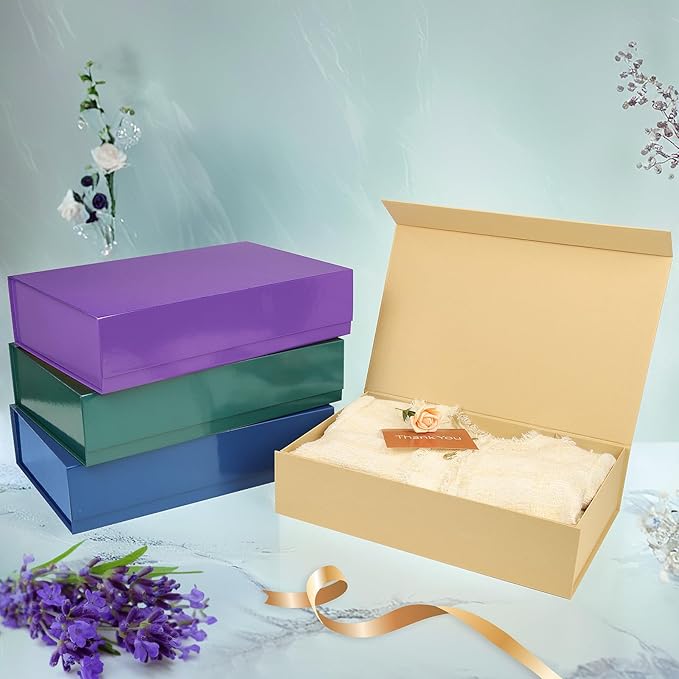 PACKHOME Extra Large Gift Box 17.5x11.3x4.3 Inches, Sturdy Shirt Box - Image 5