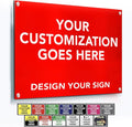 Custom Metal & Aluminum Signs by SpeedyOrders