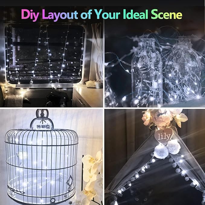 3 Pack 60LED Battery Operated Fairy Lights - Image 8