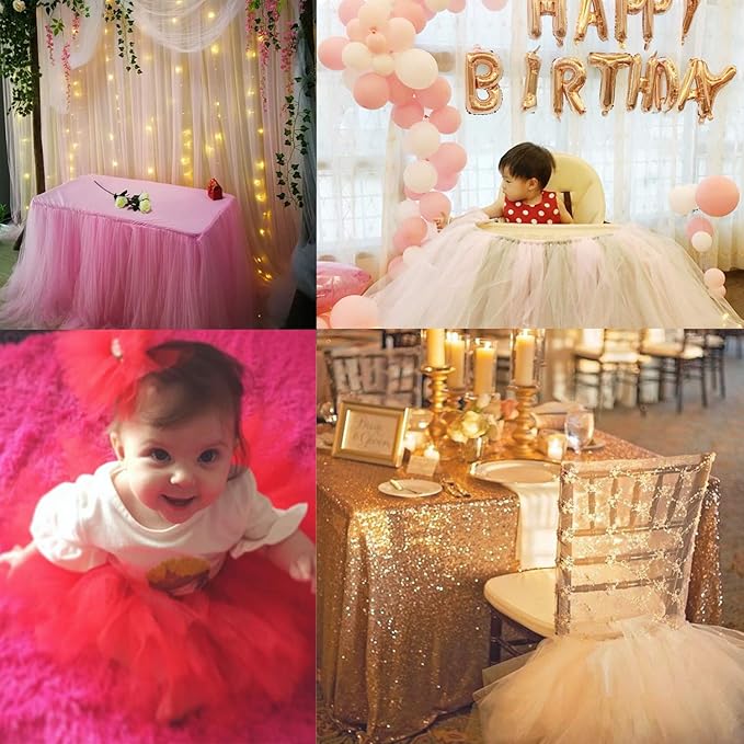 Crystal Organza Fabric Tulle - Image 5