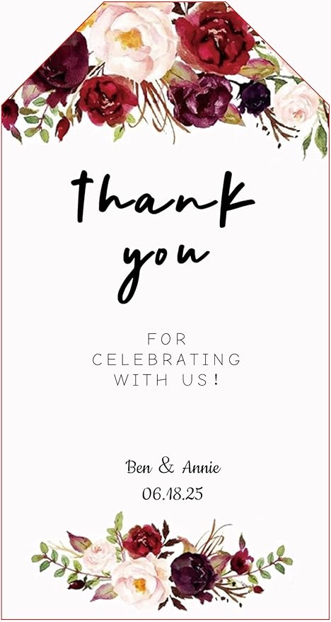 Personalized Gift Tags, Thank You Tags by Unknown