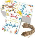 50pcs Summer Beach Thank You Tags by Aukolass