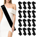 Blank Sash 16 PCS Sashes DIY Satin Sash Chair Sashes Scout Sash President Sash by SereneGLow