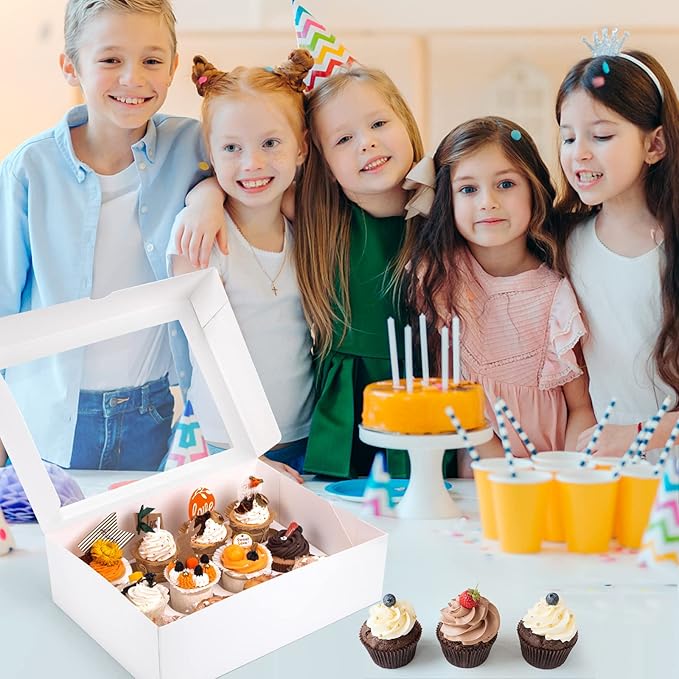 VGOODALL 12 Count Cupcake Boxes - Image 5