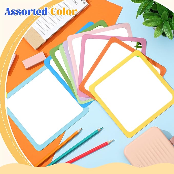 Dandat 10 Pcs Small Mirrors for Kids 6 x 6 Inch Square Shatter Proof Reflector - Image 7