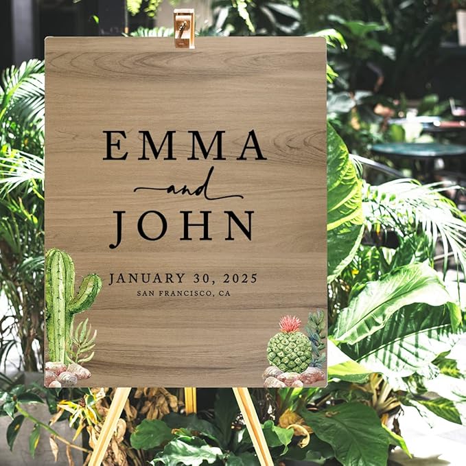 Andaz Press Large Wooden Welcome Sign - Image 4