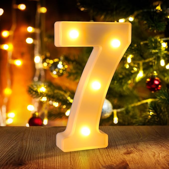 7th Birthday Decorations for Girls and Boys, 7 Year Old Birthday Decorations by funsky