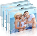 HOUSE DAY Acrylic Picture Frames 5x7, 3 Pack Magnetic 5x7 Picture Frame by HOUSEDAY
