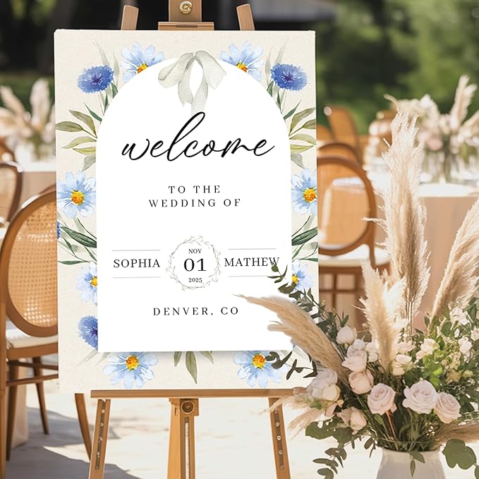 Personalized Wedding Welcome Sign - Image 7