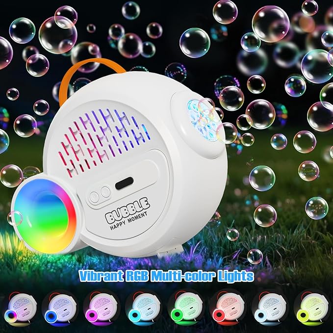 Bubble Machine for Kids Toddlers, Automatic Bubble Maker - Image 3