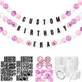 Giant Friendship Bracelet Garland Kit, DIY Birthday Banner by Simgoing