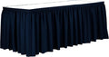 Ultimate Textile Pleat Polyester Fabric Table Skirt by UltimateTextile