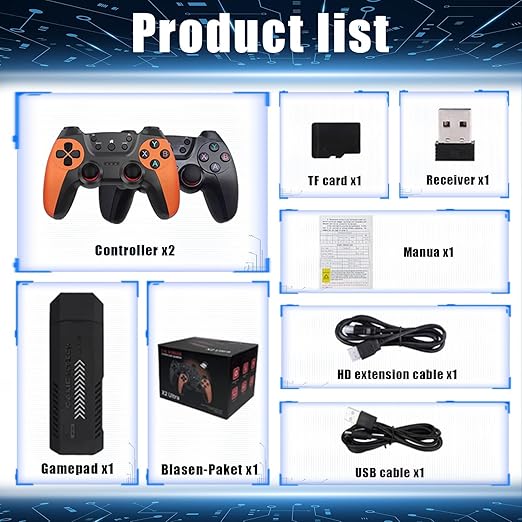 X2 Ultra Retro Game Stick 4K 64/128/256G 35000/40000/58000 Games, 2.4G - Image 6