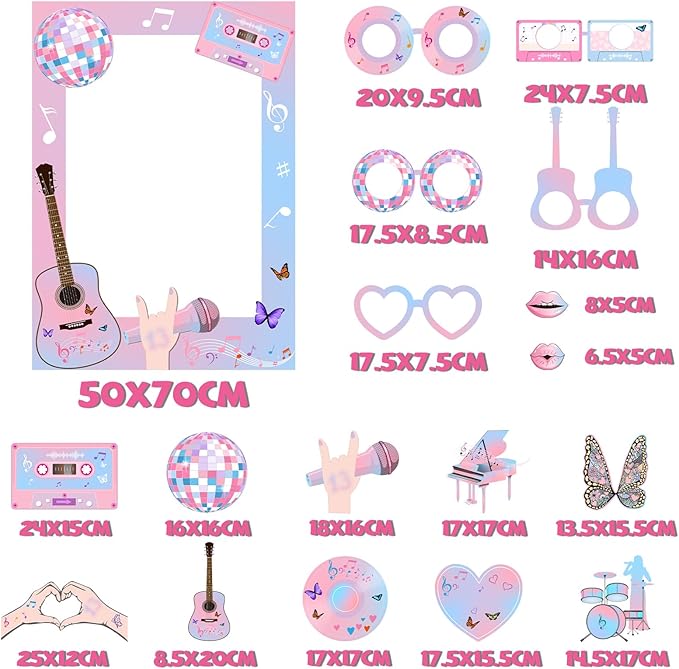Birthday Photo Booth Props - Image 6